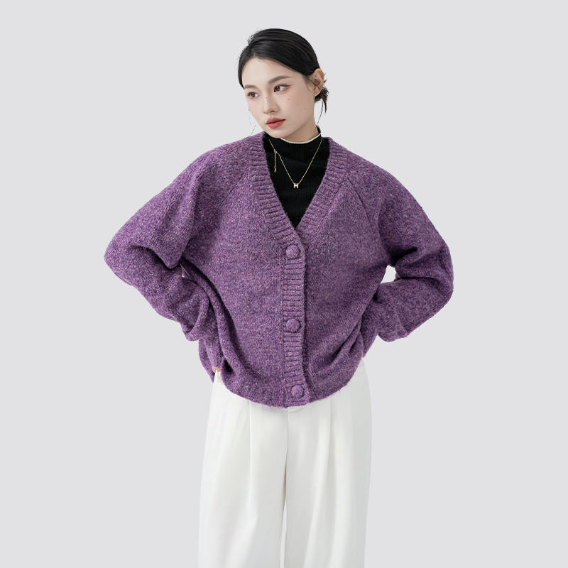 The Timeless Allure of the Romantic Purple Cardigan: A Fusion of Elegance, Emotion, and Modern Style