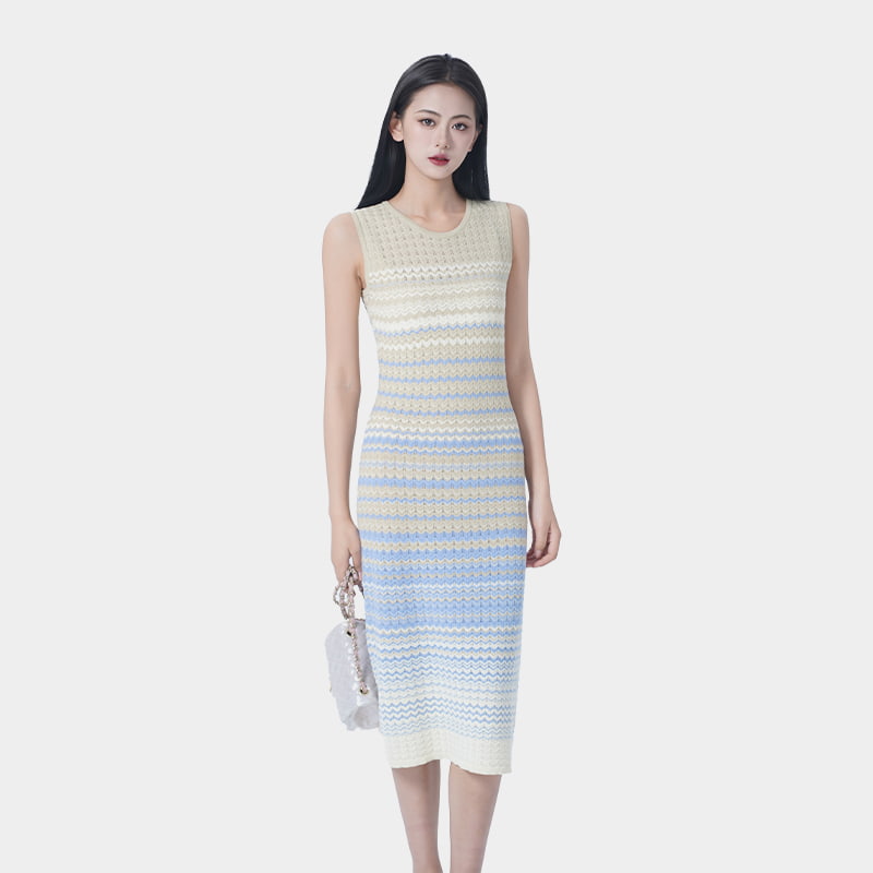 Lyocell Tencel Sleeveless Knit Tank Dress Lyocell Tencel Sleeveless Knit Tank Dress